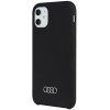Audi Silicone Case iPhone 12/12 Pro 6.1 czarny/black hardcase AU-LSRIP12P-Q3/D1-BK